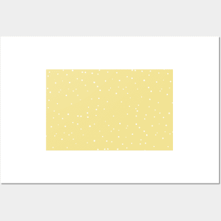 Yellow Speckles Posters and Art